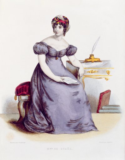 Mme de Stael, ca. 1840 von Laederick